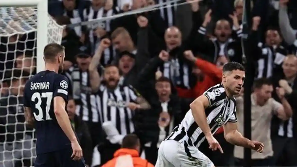JADWAL Liga Champions, Newcastle dan AC Milan Sama-sama Berharap Dortmund Kalahkan PSG