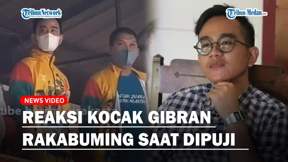 BEGINI Reaksi Gibran Rakabuming Dipuji Gegara Hujan-hujanan Saat Beri Sambutan di Acara Popda
