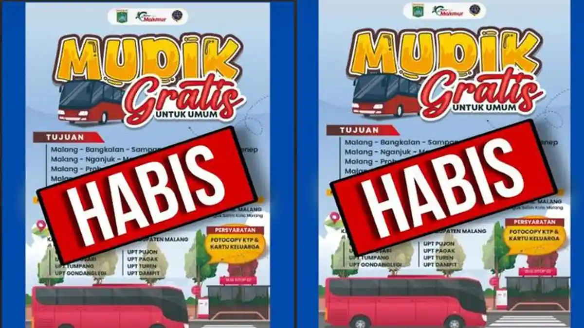 Pendaftarannya Baru 2 Hari Dibuka, Kuota Mudik Gratis 2025 Pemkab Malang Sudah Ludes