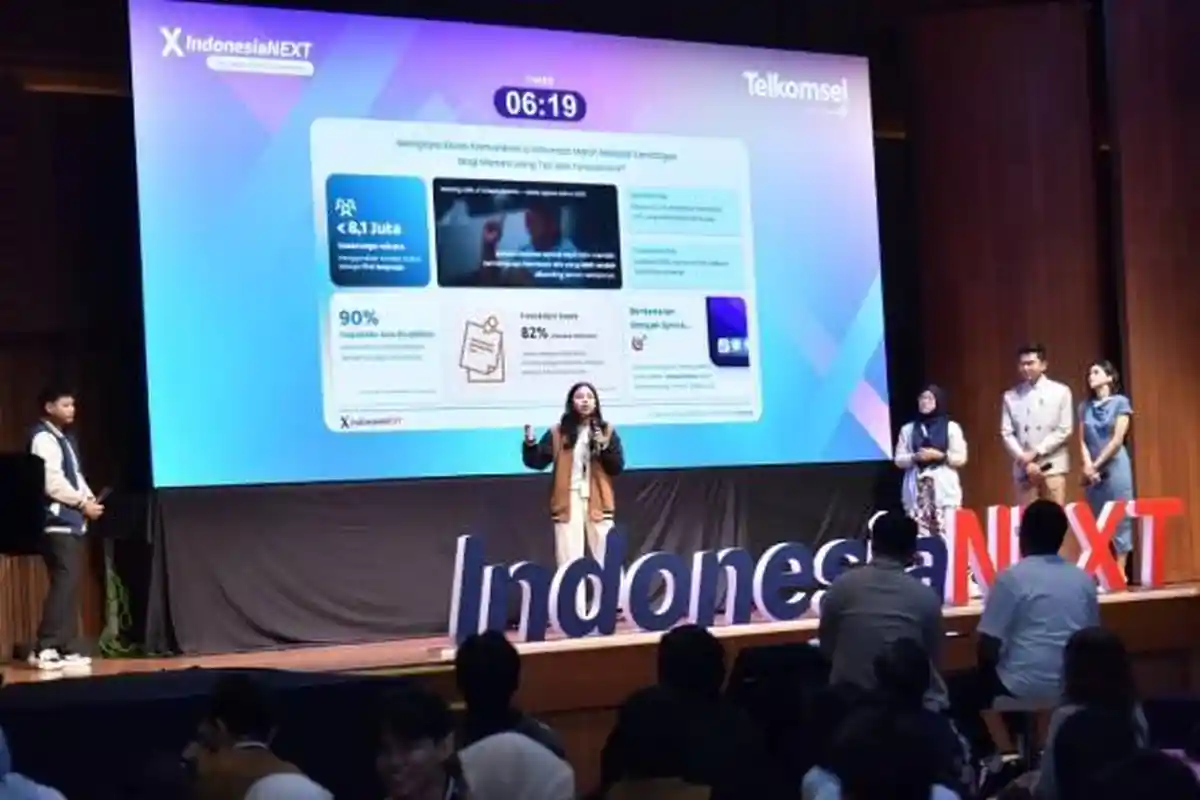 Telkomsel Gelar IndonesiaNEXT Summit 2025, Pertajam Generasi Muda dalam Manfaatkan Teknologi AI