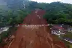 Lokasi Longsor Gempa Cianjur Jalan Raya Cipanas