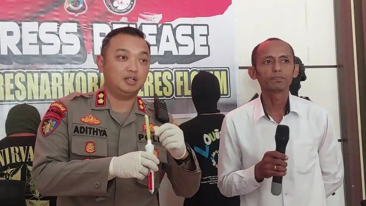 Sabu Disimpan dalam Pasta Gigi, Kapolres Flores Timur : Jaringan Lokal