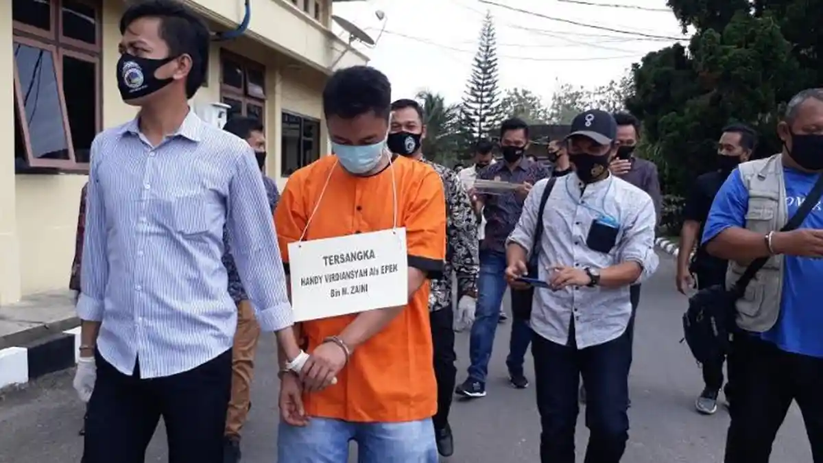 Oknum PNS UPTD Pasar Prabumulih Diringkus Saat Pesta Sabu, Ini Pengakuannya