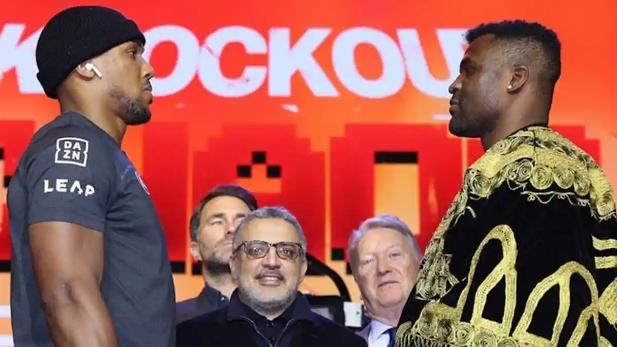 Live Hasil Tinju Dunia Anthony Joshua vs Francis Ngannou Sabtu 9 Maret 2024