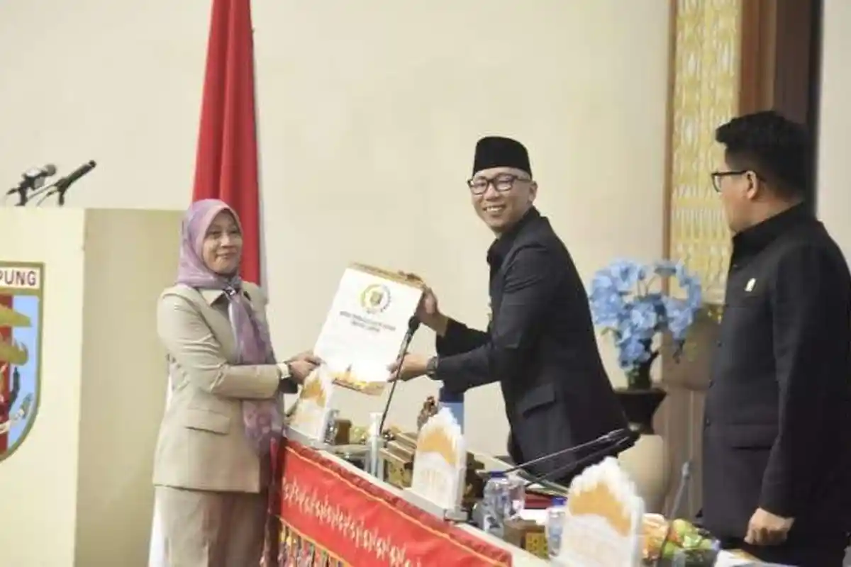 DPRD Lampung Setujui Perubahan APBD 2025, Belanja Daerah Capai Rp 7,78 T