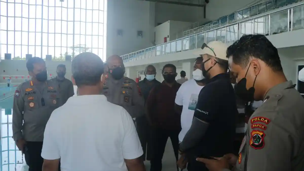 Kapolda Tinjau Venue PON XX Papua yang Sering Diklaim Masyarakat Adat
