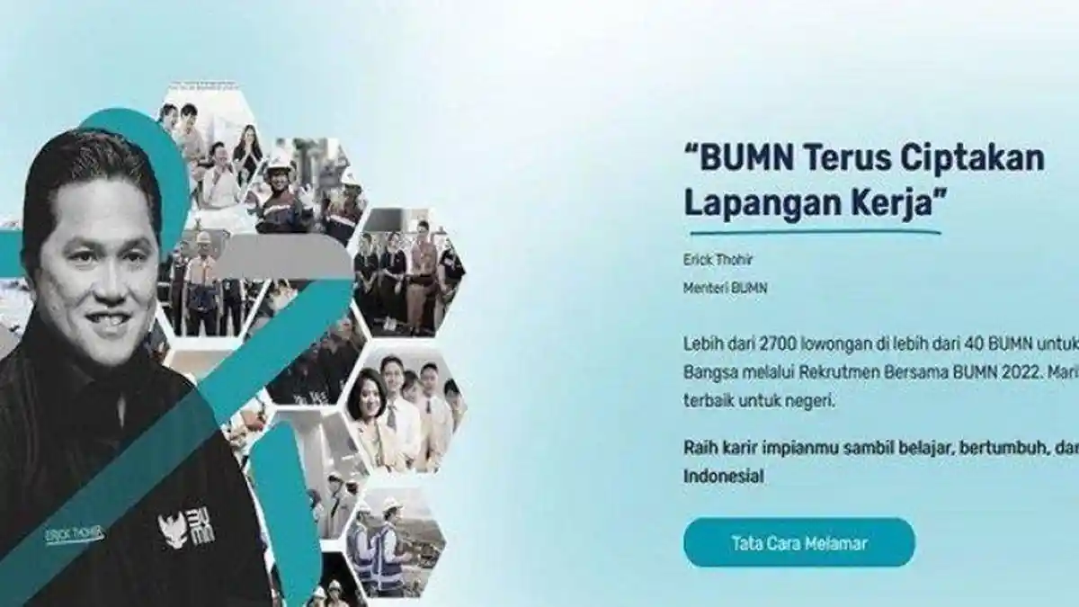 Kapan Pengumuman Hasil Rekrutmen Bersama BUMN 2023, Begini Cara Ceknya