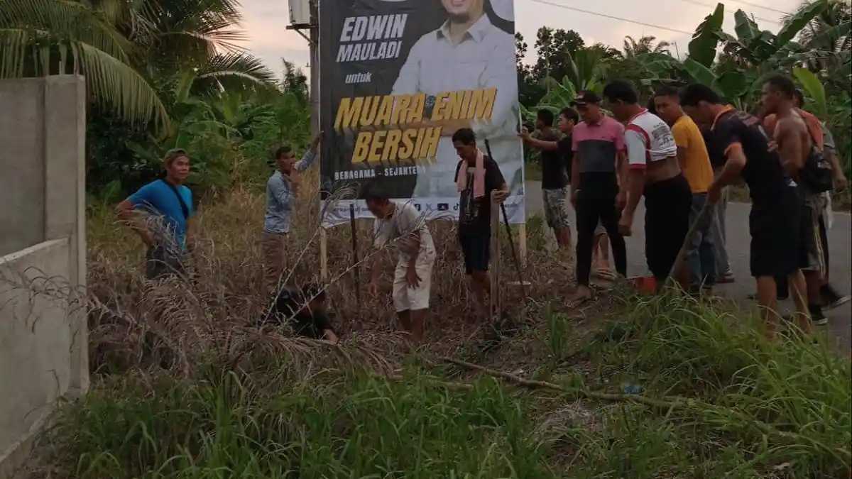 Warga Lembak dan Karang Raja Bersatu Dukung Edwin Mauladi Maju Pilkada Muara Enim 2024