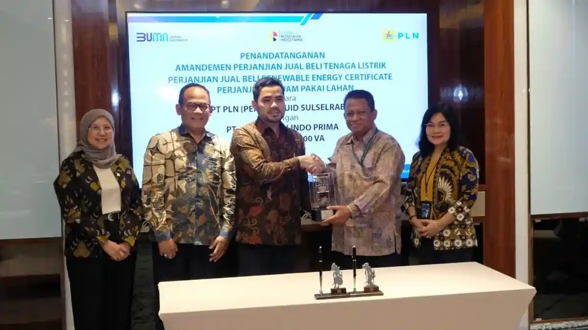 Tekan Emisi Karbon, PLN Suplai Listrik ke Smelter Ceria Group dari Energi Bersih