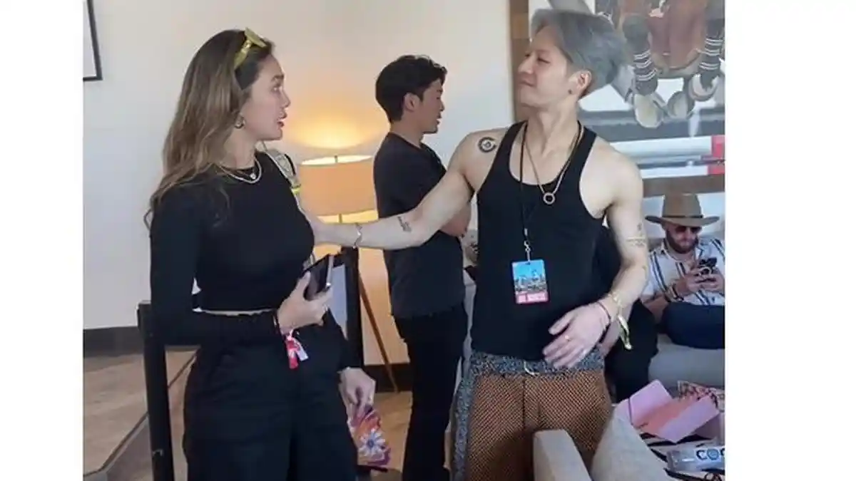 Akrabnya Luna Maya dengan Jackson Wang saat Bertemu di Amerika, Warganet sampai Heboh