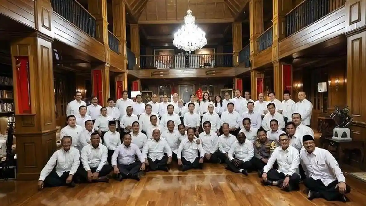 25 Calon Menteri Spill Tipis-tipis Posisinya di Kabinet Prabowo-Gibran