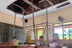 Siswa Belajar dalam Kondisi Cemas,  Ruang Kelas di SD Ngembalrejo Kudus Rusak sejak Lama
