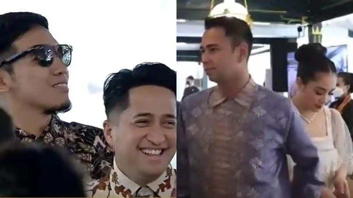 Raffi Ahmad hingga Desta Hadiri Akad Nikah Kaesang dan Erina, Kompak Kenakan Batik