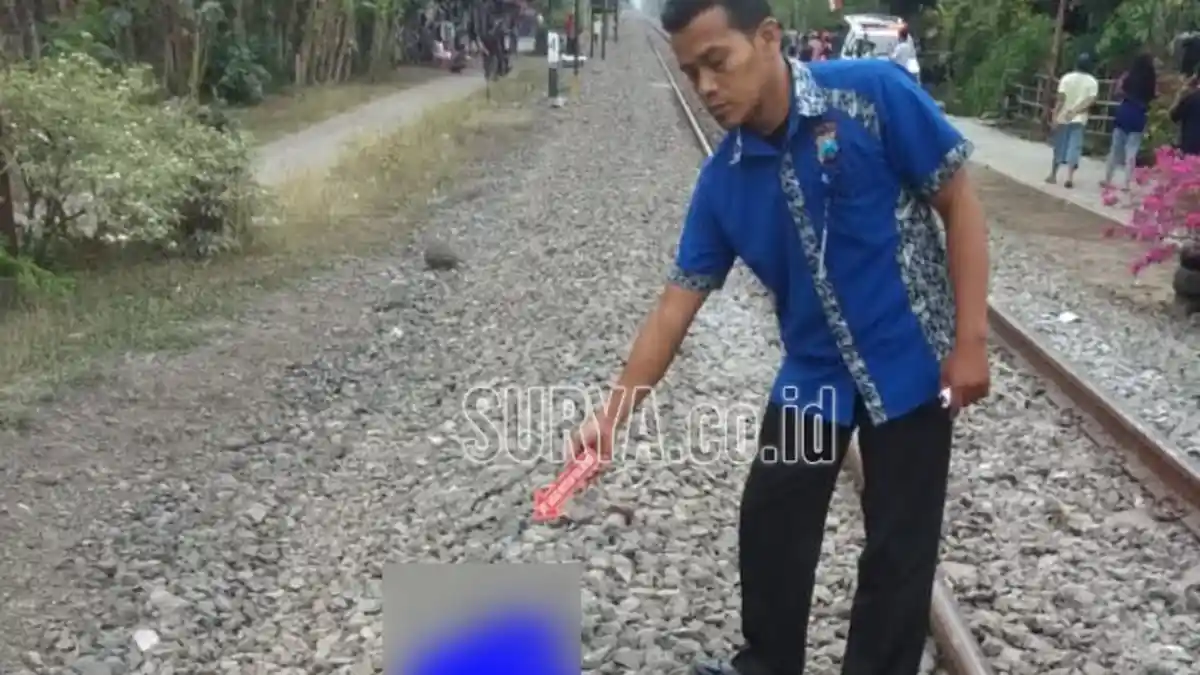 Tertabrak Kereta Malabar, Nenek-nenek di Tulungagung Diduga Sengaja Bunuh Diri