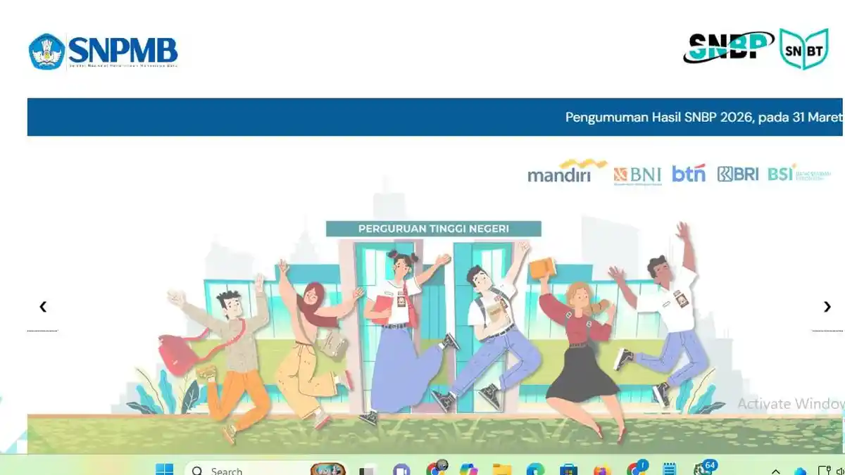 Cara Cek dan Link Pengumuman SNBP 2026 yang Resmi Dirilis Hari Ini Ada Unair, ITS, UB,UM