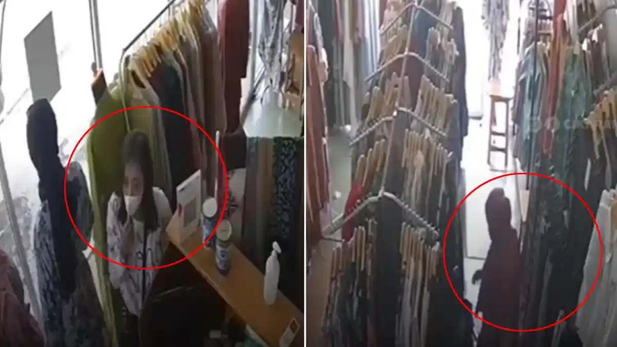 Viral Emak-emak Ngutil Pakaian di Butik, Padahal Naik Mobil Pribadi