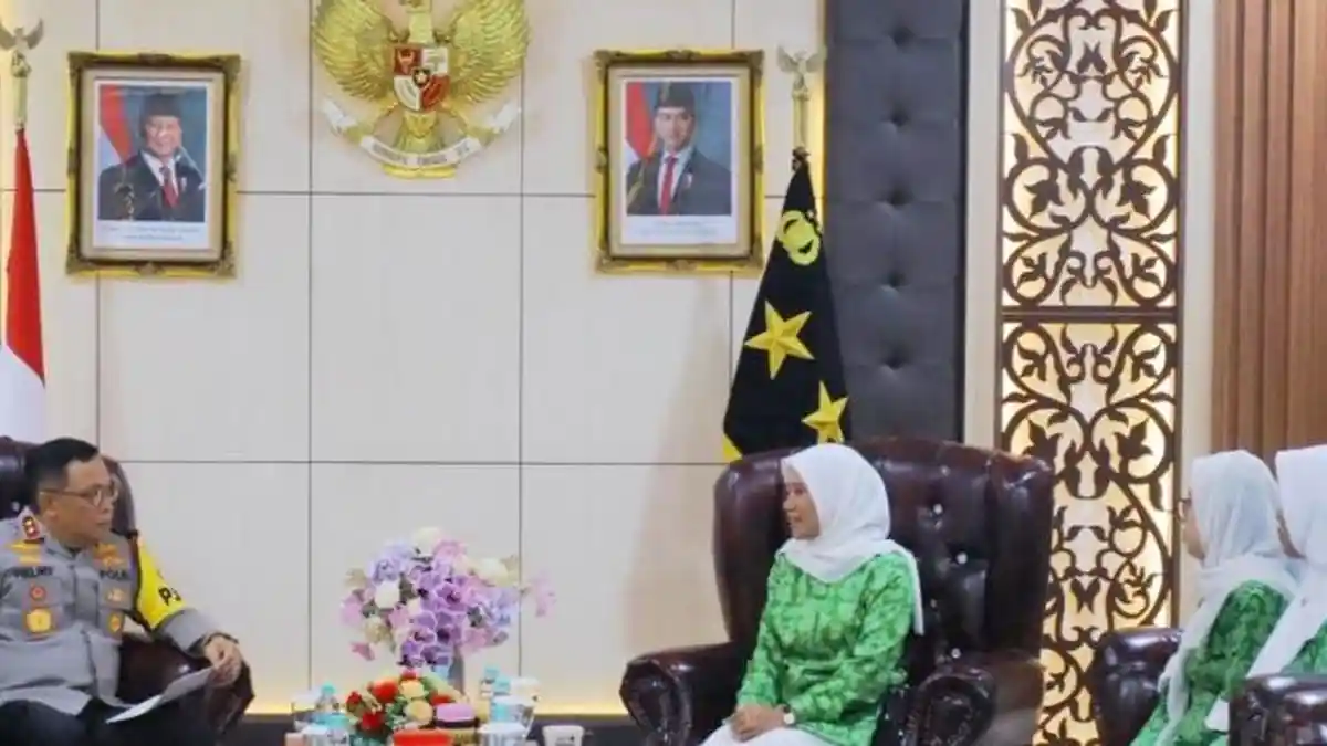 Polda Lampung Bersama Fatayat NU Bahas Sinergi Perempuan dan Keamanan