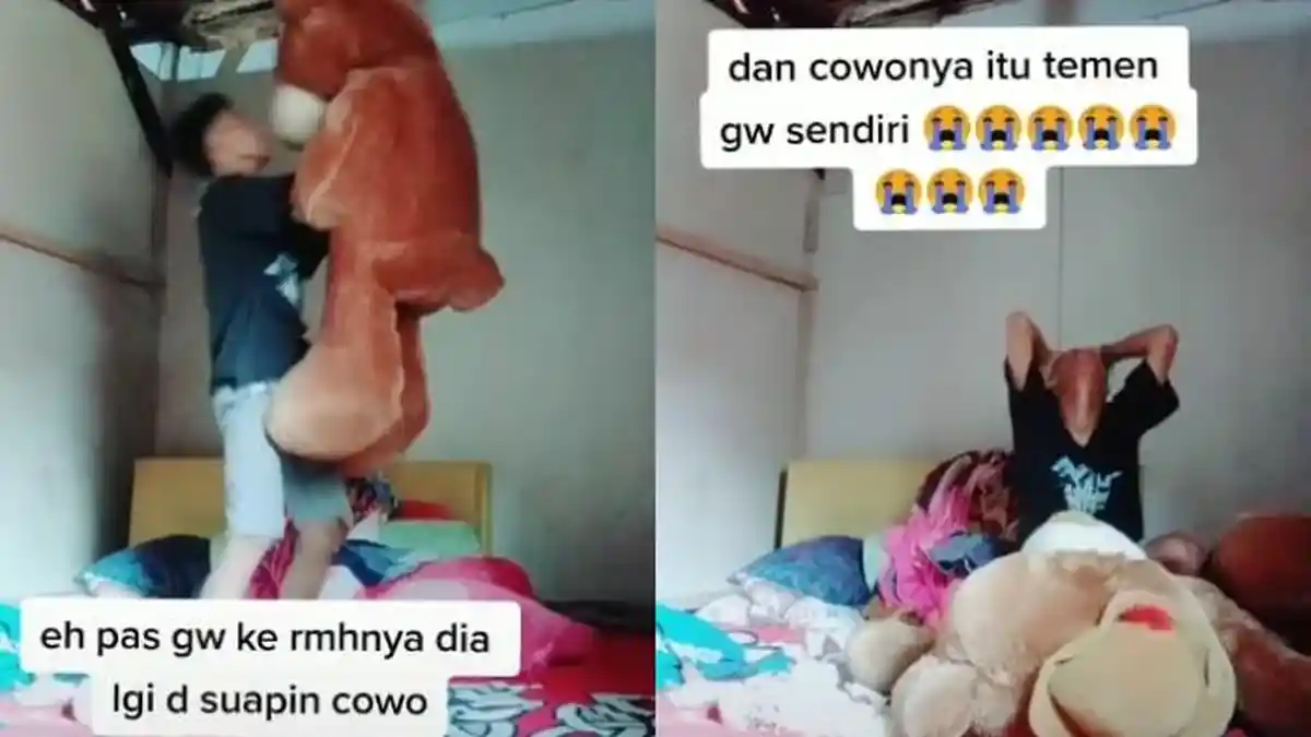 Viral Kuli Bangunan Lihat Pacar Disuapi Pria Lain saat Ingin Beri Kejutan di Hari Jadian