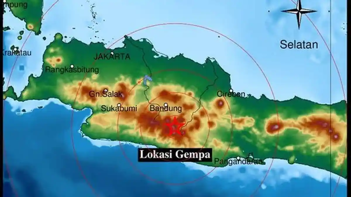 Gempa Terkini di Jawa Barat Kembali Mengguncang Garut, Begini Kata BMKG