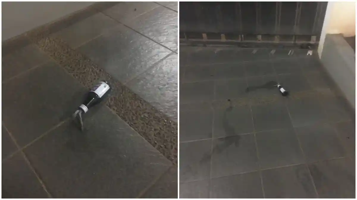 Ini Penampakan Bom Molotov di Rumah Kapitra Ampera