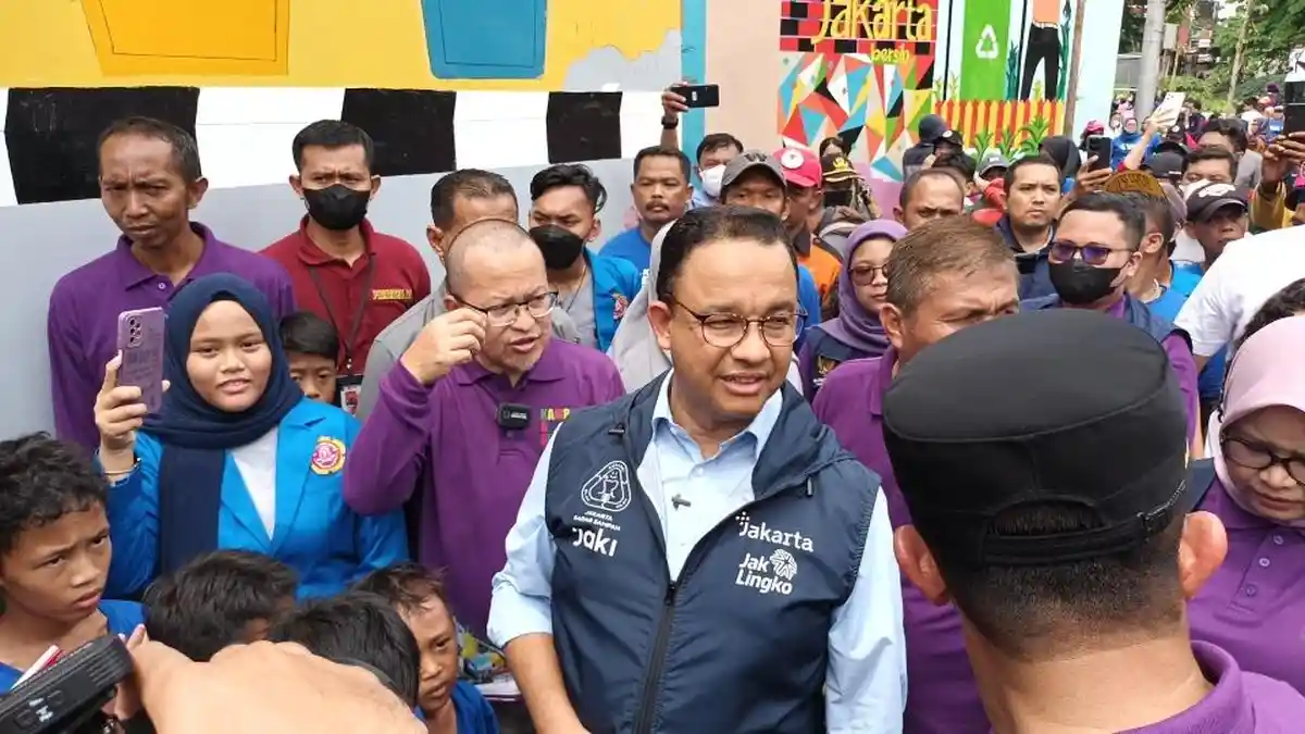 Anies Baswedan Pamit ke Warga Pasar Gembrong Jelang Lengser: Minta Didoakan dan Janji Mampir Lagi