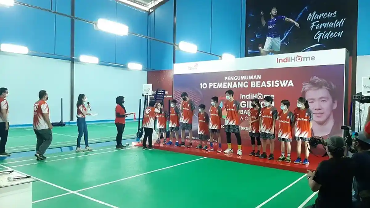 Masa Sulit, Gideon Badminton Academy Justru Dapat Sponsor dari Indihome