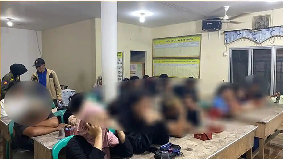 MIRIS 41 Muda Mudi Pasangan Luar Nikah Terjaring Razia Chek-in di Penginapan Desa Pendawan Sambas