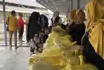 Ratusan Warga Antusias Sambut Pasar Murah di Banjarmasin Selatan