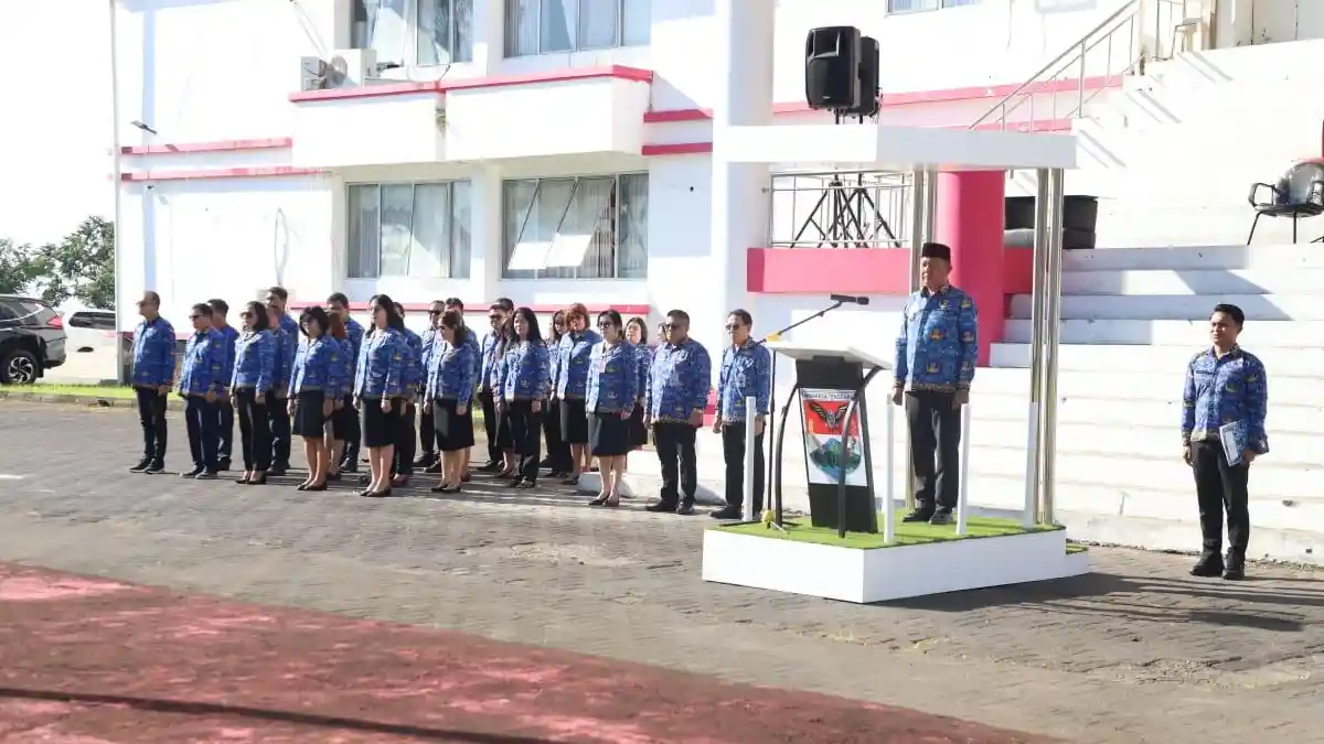 Pimpin Apel KORPRI, Wabup Mitra Fredy Tuda Ajak ASN Kerja Cerdas Meski Anggaran Terbatas