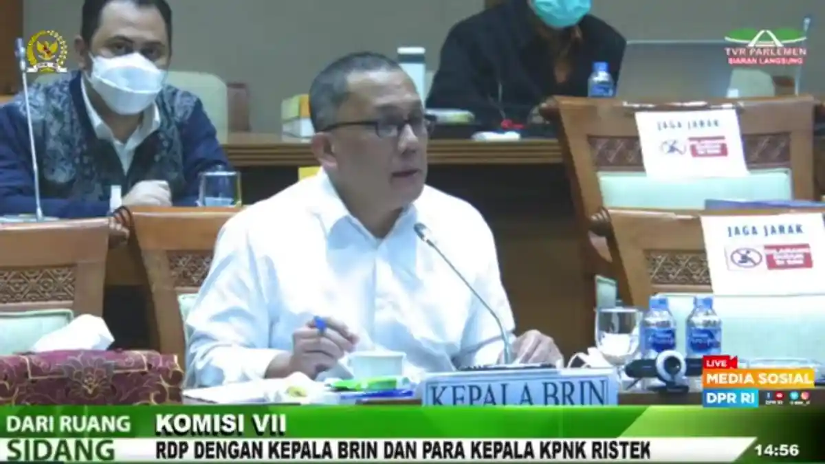 Rapat di DPR, Kepala BRIN Ungkap Perkembangan Vaksin Merah Putih