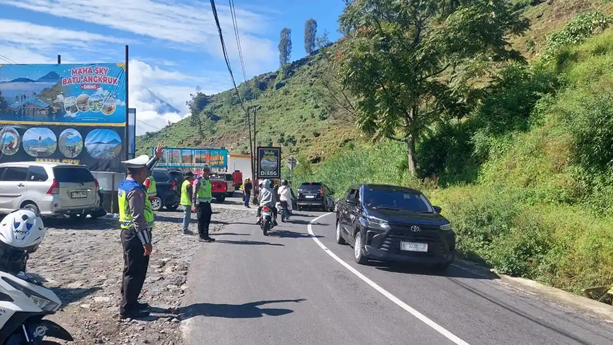 Dieng Siap Sambut Wisatawan! Polres Wonosobo Tambah Personel untuk Nataru