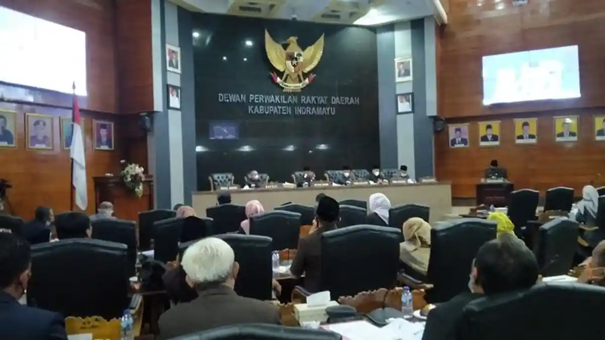 Bupati Indramayu Mangkir Bikin Kecewa Anggota DPRD, Rapat Paripurna Hak Interpelasi Pun Diskors
