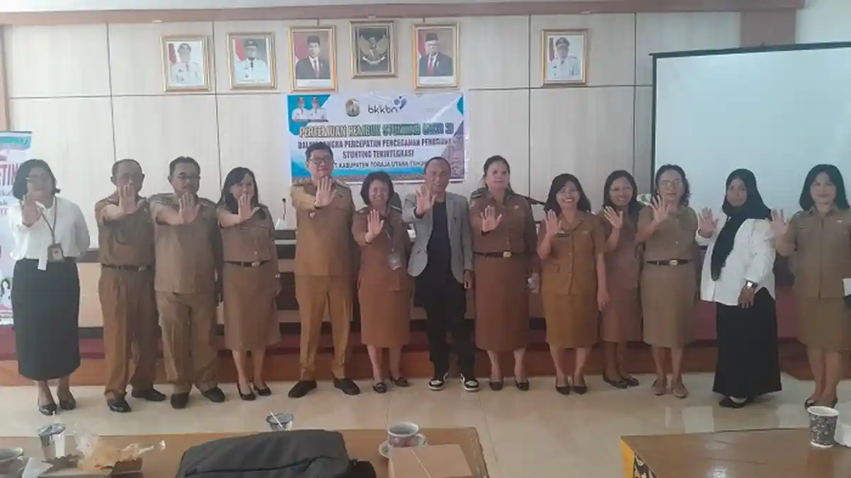 Tekan Angka Stunting di Toraja Utara, Frederik: Seluruh OPD Wajib Kerja Sama