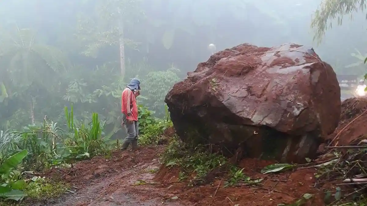 Sebanyak 19 Titik di Pagaralam Rawan Longsor, Hujan Panjang Sejak Pagi