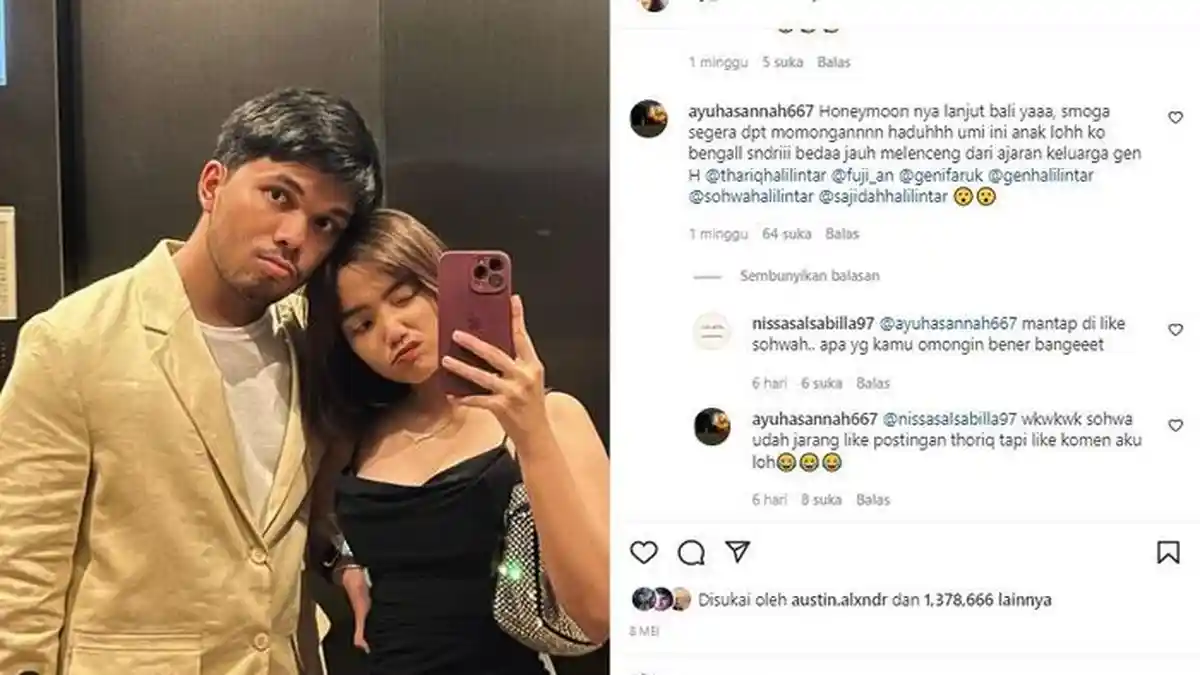 Reaksi Thariq Halilintar setelah Fuji Ungkap Momen Ciuman dengan Laki-laki: Aku Gak Layak Buat Kamu