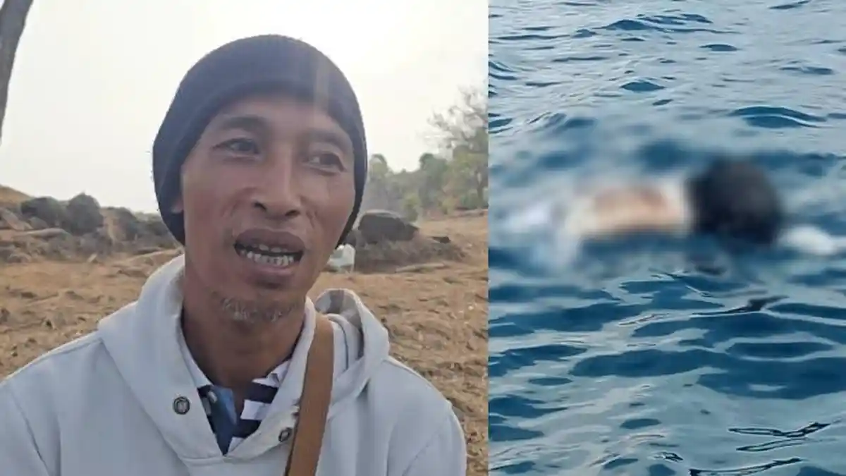 Detik-detik Kadek Agus Ditemukan Mengapung di Laut Bugbug Bali