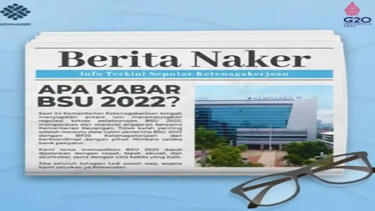 Cek Bantuan Subsidi Upah Online dengan KTP Elektronik Klik bsu.kemnaker.go.id