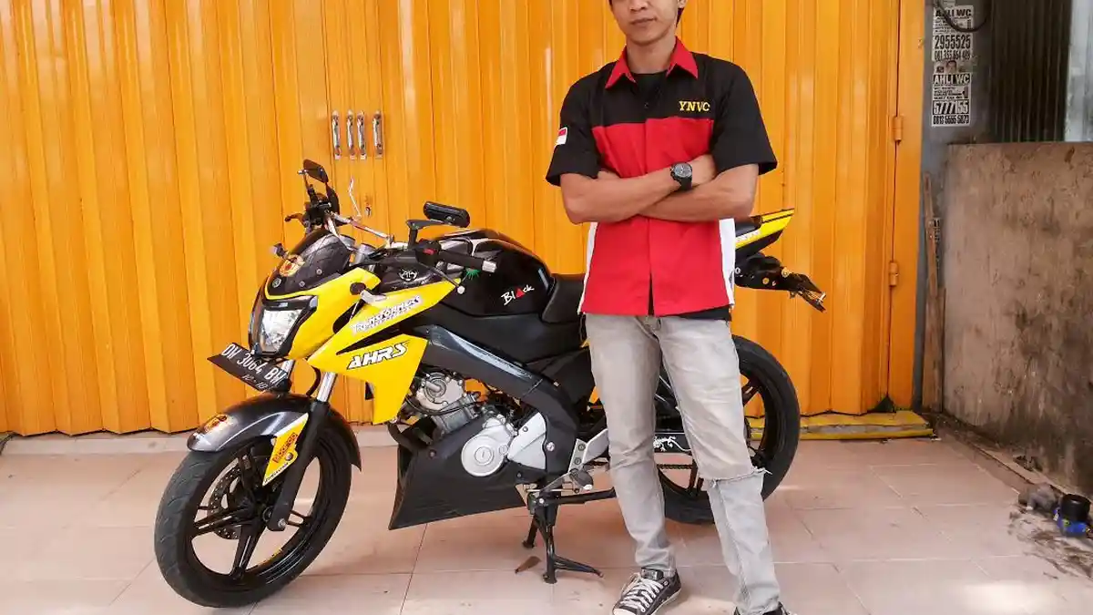 VIDEO: Modifikasi Yamaha New Vixion Ala Robot Bumblebee