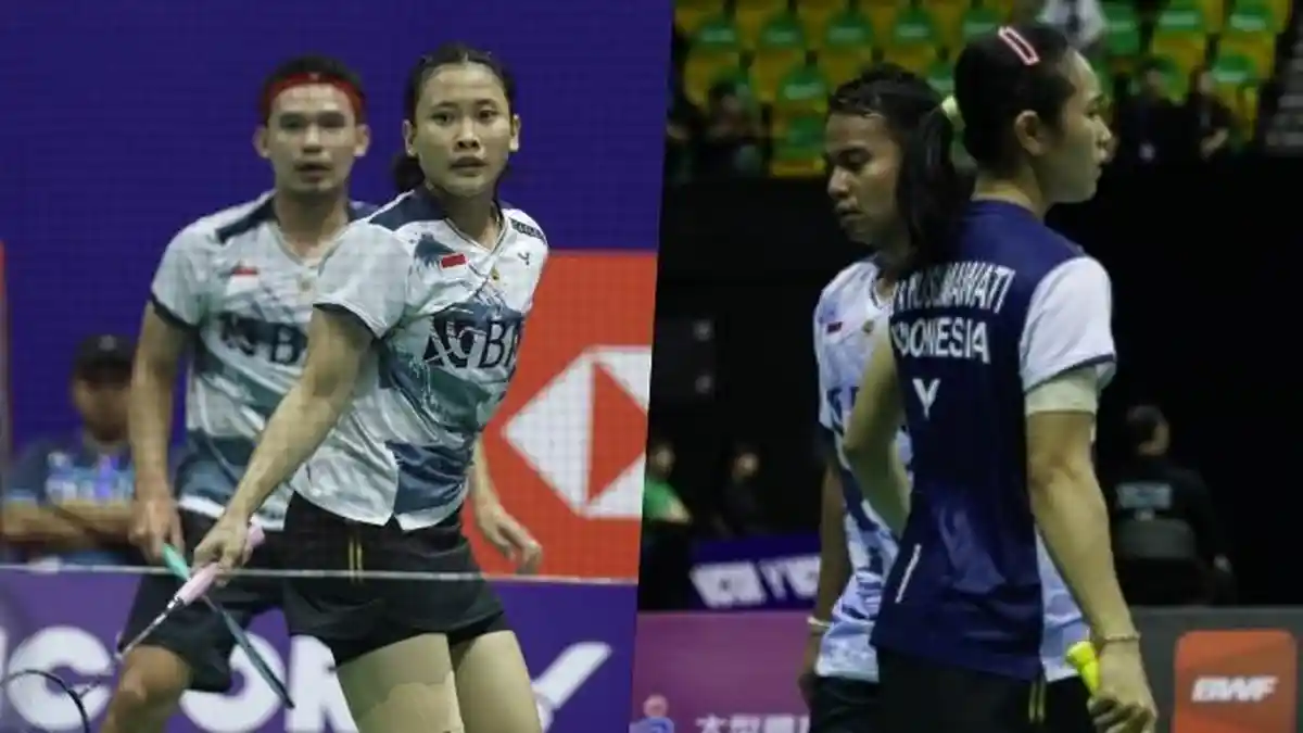 Hasil Badminton Asian Games 2023 Hari Ini, Rinov/Pitha ke-16 Besar dan Rehan/Lisa Kena Tikung