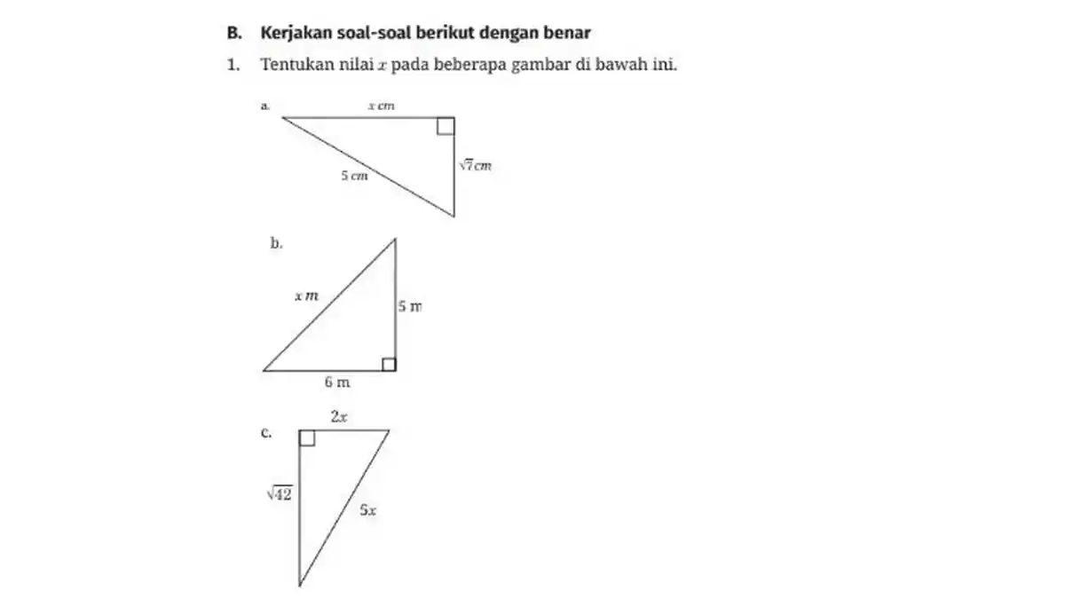 Kunci Jawaban Matematika Kelas 8 Halaman 94 95 96 Kurikulum Merdeka, Uji Kompetensi Bab 2 Esai