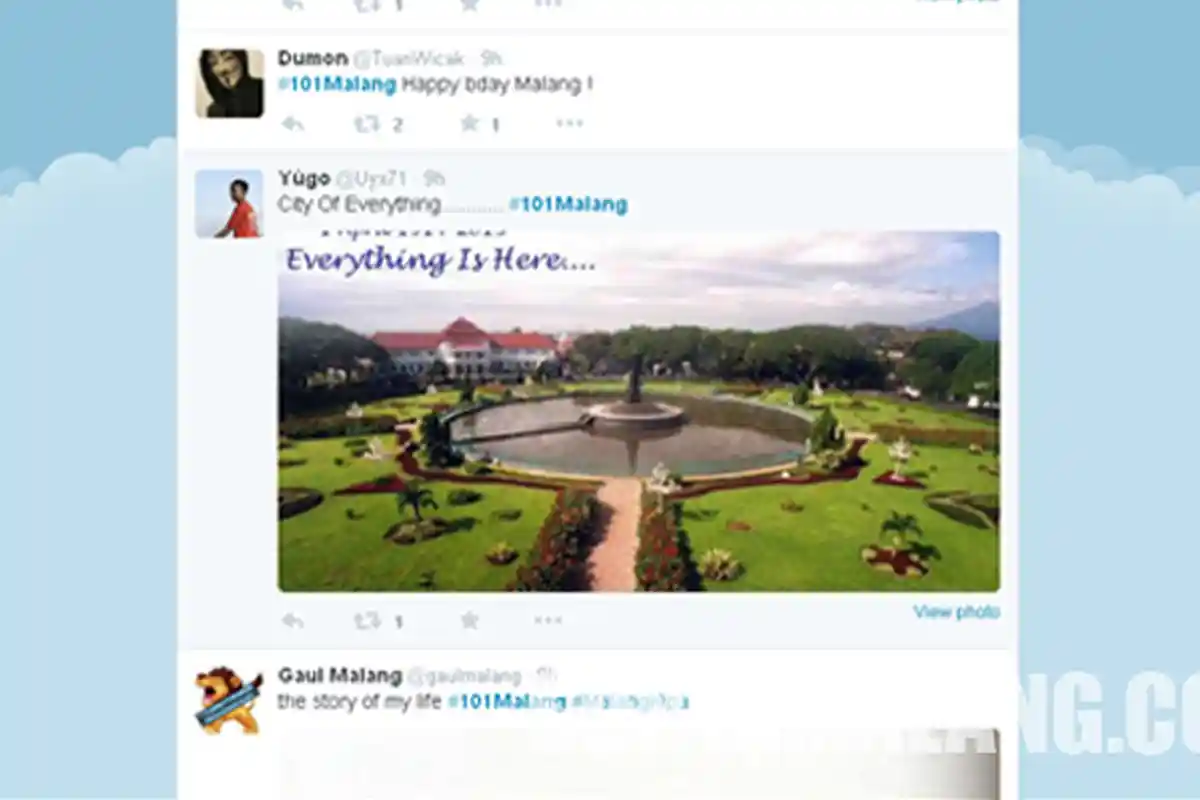 Ketika Arek Malang Kompak di Twitter : #101Malang Jadi Trending Topic