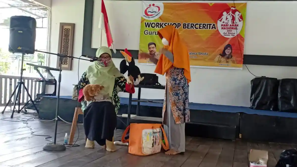 Sambut Hari Anak Nasional, GPMB Gelar Workshop Bercerita, Bangkitkan Minat Baca Sejak Usia DIni
