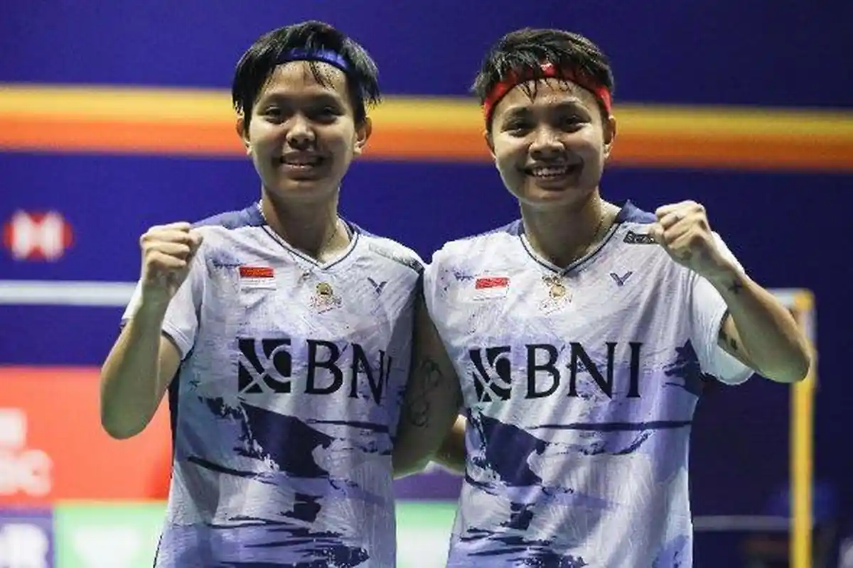 Live INews-MNC TV, Jadwal Badminton Asian Games 2023, Jojo dan Apriani/Fadia Modal Hong Kong Open