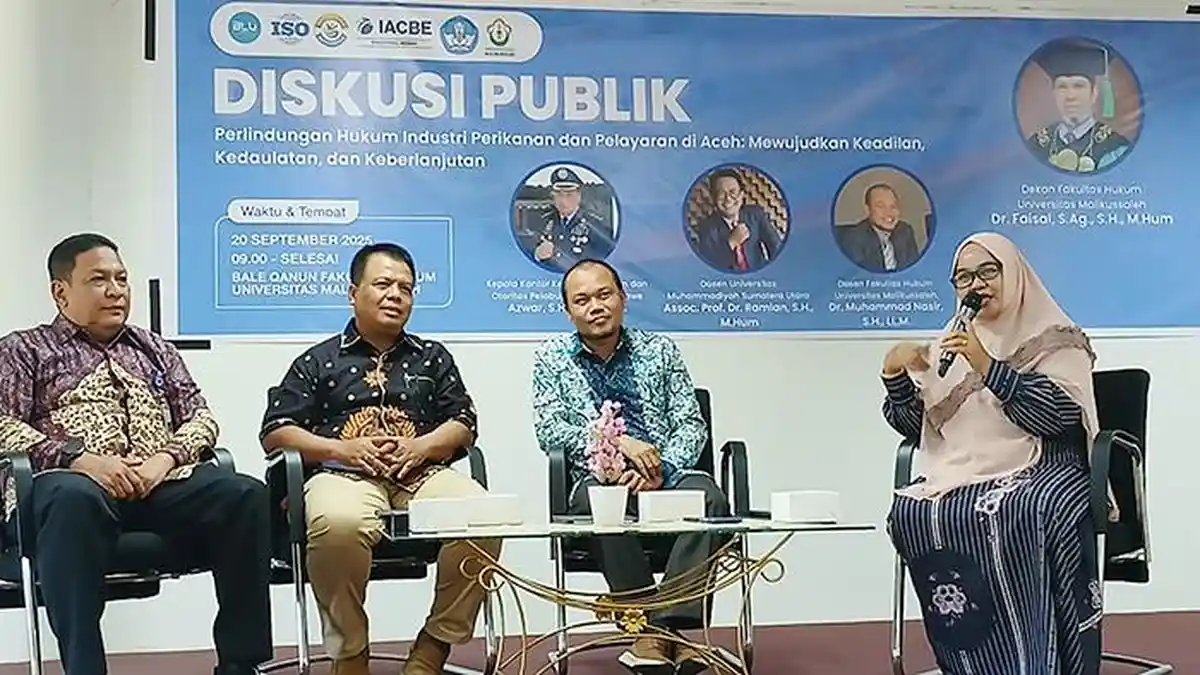 Fakultas Hukum Unimal Gelar Diskusi Qanun dan Kelautan Aceh