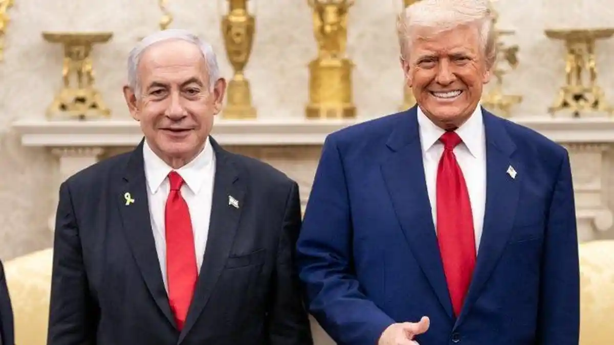 Netanyahu dan Trump Bahas Pemindahan Paksa Warga Palestina Keluar dari Gaza