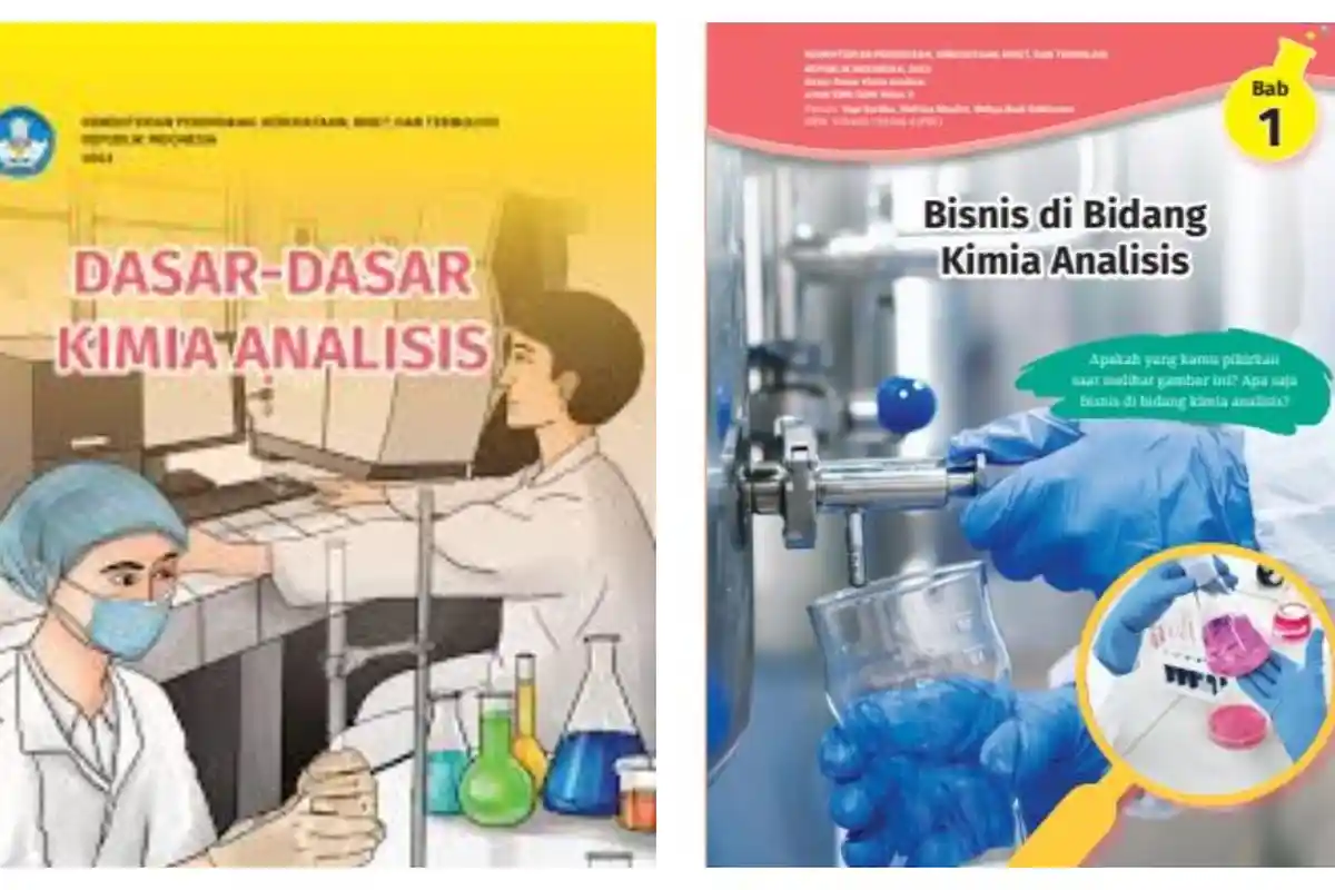 Kunci Jawaban Dasar-Dasar Kimia Analisis Kelas 10 SMK/MAK Kurikulum Merdeka Bab 1 Halaman 19-21