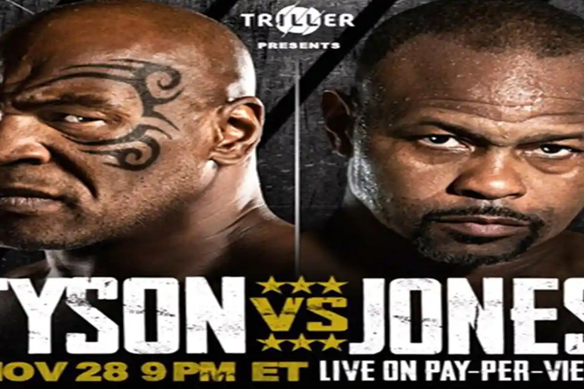 NONTON Tinju Dimana? Ini Link Live Streaming Mike Tyson vs Roy Jones Jr | Apakah Tayang TVOne?