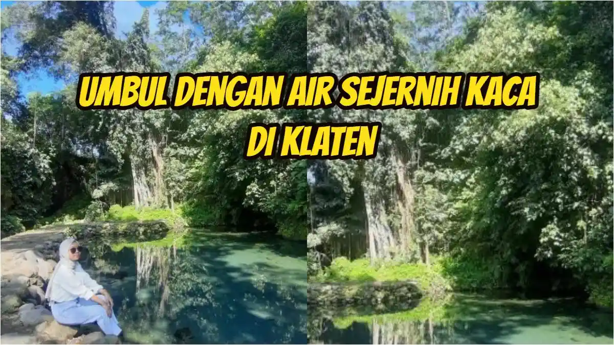 Umbul dengan Air Sejernih Kaca Ini Cuma 22 Menit dari Klaten Jateng, Surga Tersembunyi Hawa Sejuk