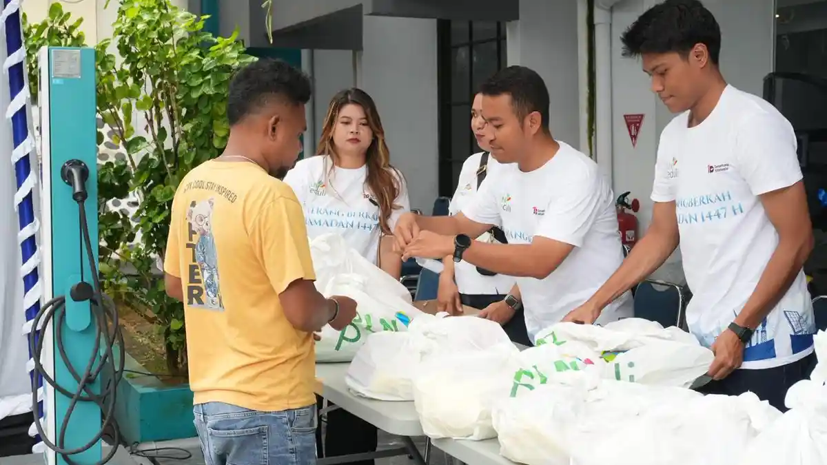 PLN UIW MMU Gelar Pasar Murah “Terang Berkah Ramadan 2026”, Sediakan 1.285 Paket Sembako
