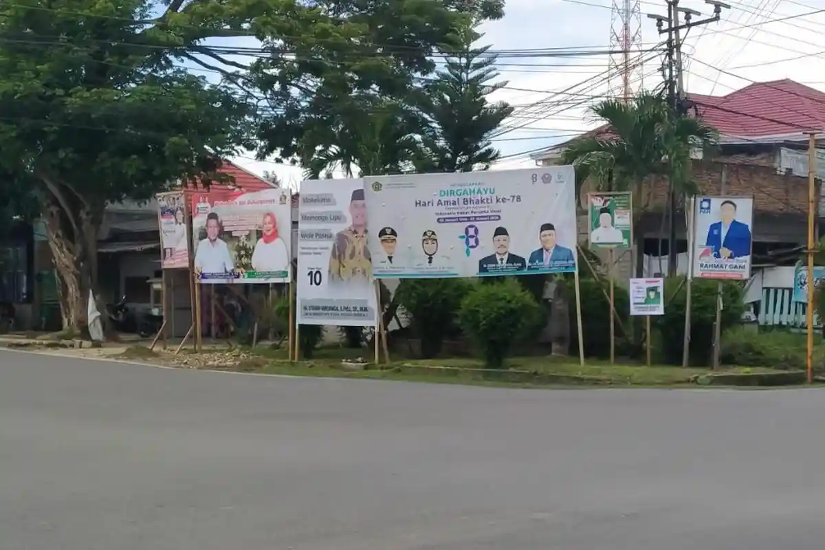 Bawaslu Pohuwato Ultimatum Caleg, Jika Tak Tertibkan APK Sebelum 10 Februari, Akan Ditertibkan Paksa